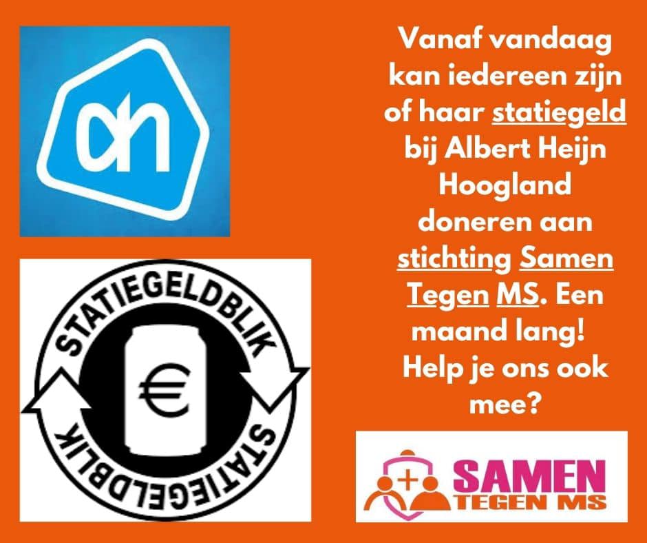 Statiegeld-actie Albert Heijn Hoogland